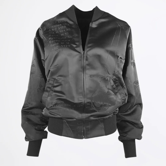 Esther Perbrandt Bomber Jacket in Black size Small - Picture 1 of 16